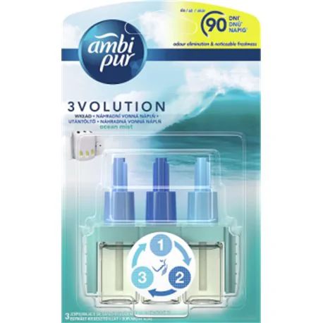 Ambi Pur 3Volution Ocean Mist Wkład do odświeżacza powietrza