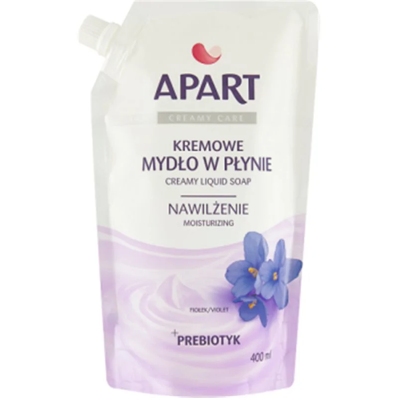 Apart mydło w płynie Natural Passion Flower & Fiołek zapas 400 ml