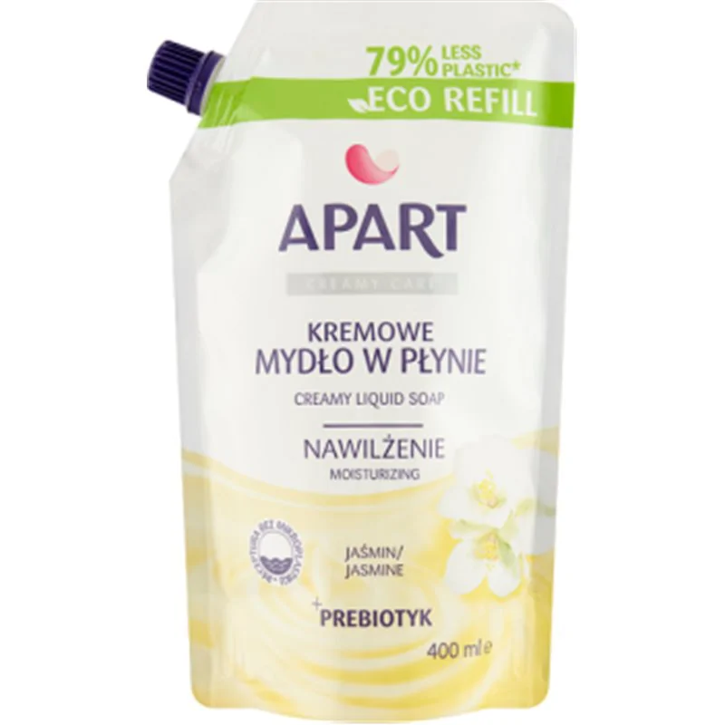 Apart mydło w płynie Prebiotic Silk & Jasmine zapas 400 ml