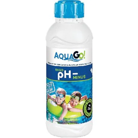 Aqua Go Baso PH Minus preparat do obniżania odczynu PH wody płyn 15% 1l
