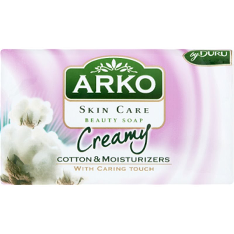 Arko Skin Care Bawełna i krem Zmiękczające mydło kosmetyczne 90 g