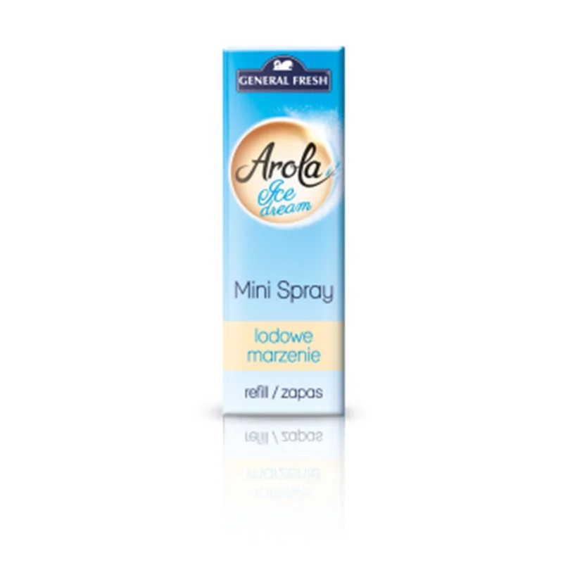 Arola zapas do odświeżacza powietrza mini Spray Ice Dream 15ml