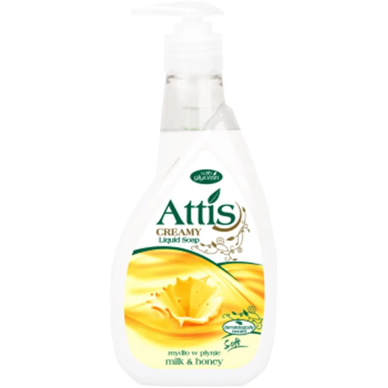 Attis Creamy mydło w płynie Mleko i Miód 400ml 