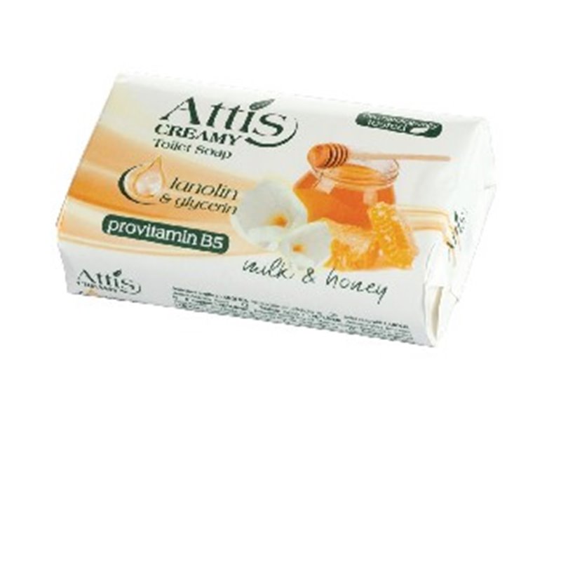 Attis mydło Creamy Milk&Honey 100g