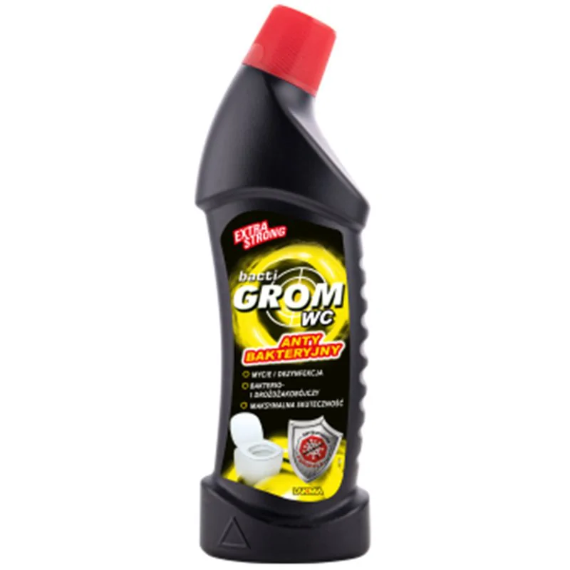 BactiGrom Power - żel do WC 750 ml Extra Strong antybakteryjny