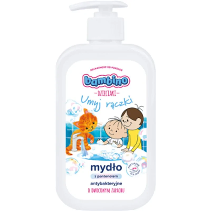 Bambino mydło do rąk antybakteryjne z pompką 500ml