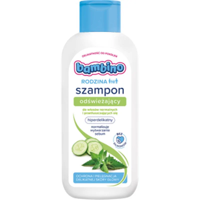 Bambino Rodzina Szampon odświeżający 400 ml