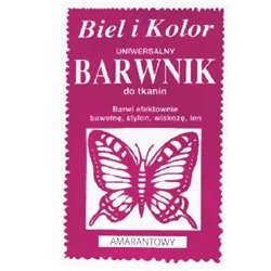 Barwnik do tkanin amarantowy 10g