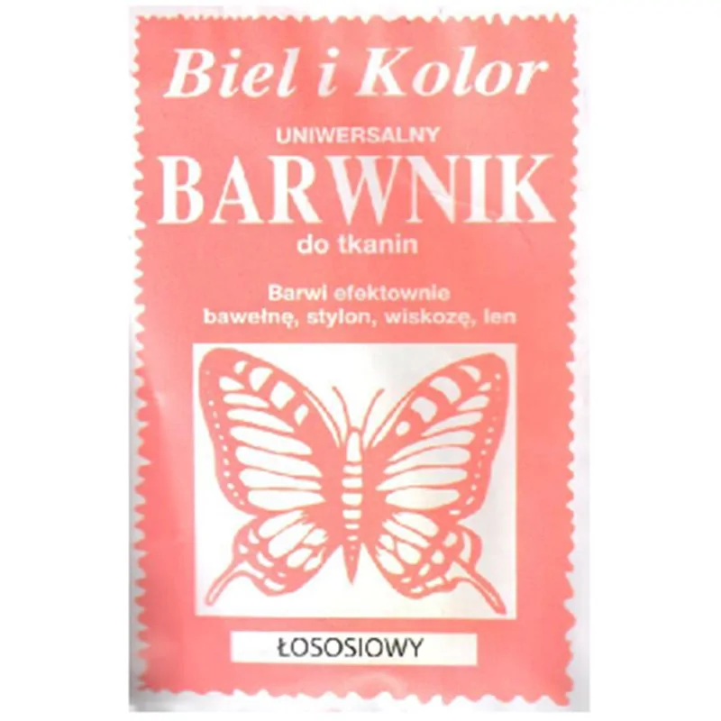 Barwnik do tkanin łososiowy 10 g