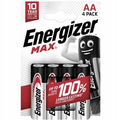 Bateria Energizer Max AA LR6 E91 4szt