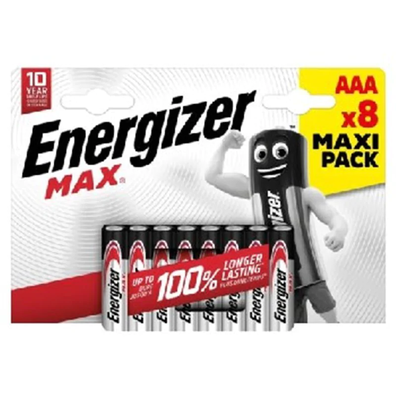 Bateria Energizer Max AAA LR03 8szt
