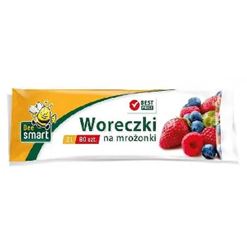 Bee Smart woreczki na mrożonki 2l 80 szt.