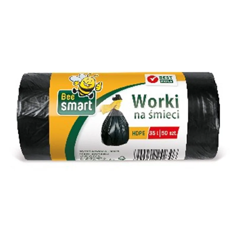 Bee Smart worki na śmieci LDPE 35l 50 szt