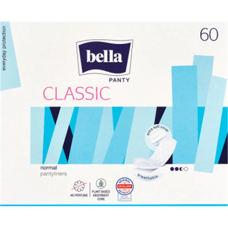 Bella Panty Classic Wkładki higieniczne 60 sztuk