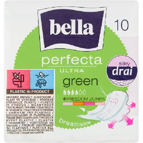 Bella Perfecta Ultra Green Podpaski higieniczne 10 sztuk