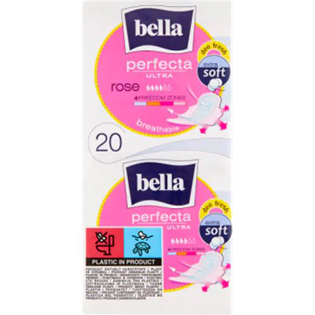 Bella Perfecta Ultra Rose Podpaski higieniczne 20 sztuk