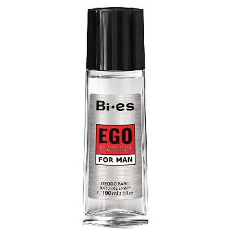 Bi-es Dezodorant w Szkle Men Ego Plantinium 100ml