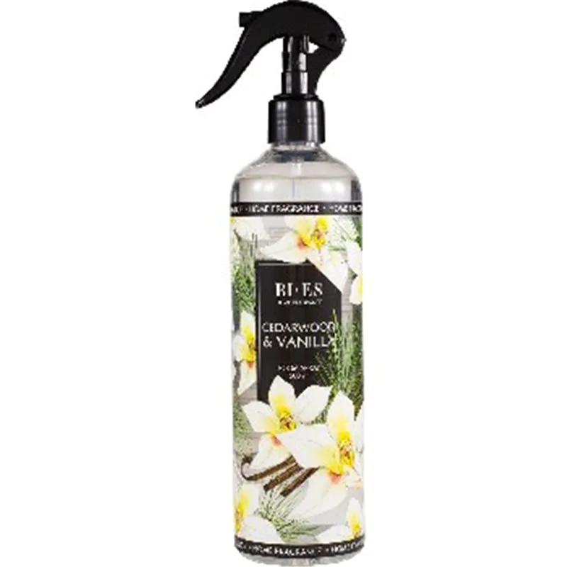 Bi-es Home Fragrance Room odświeżacz spray Cedrwood & Vanilla 500ml
