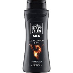 Biały Jeleń for Men Hipoalergiczny żel szampon 2w1 minerały 300 ml