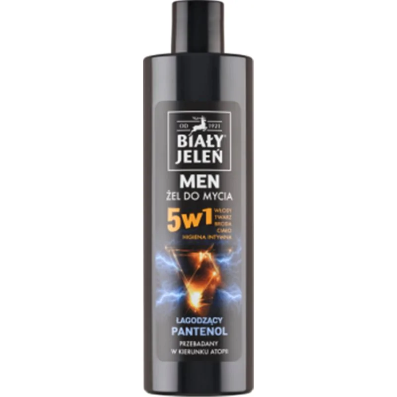 Biały Jeleń for Men żel do mycia ciała 5w1 400ml