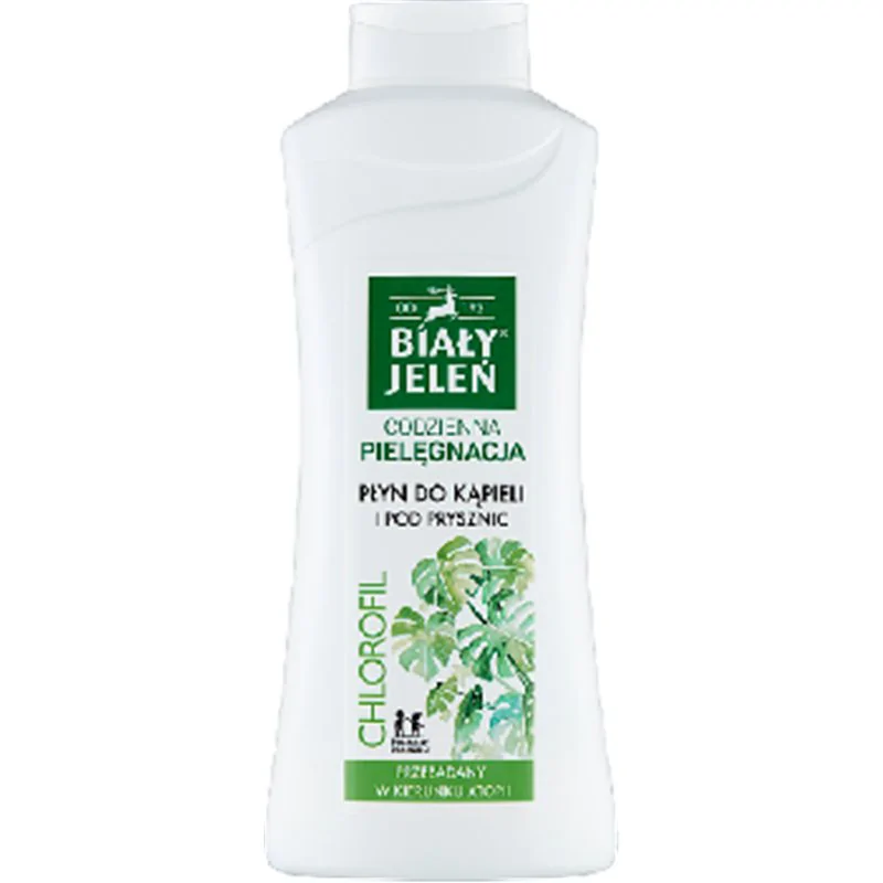 Biały Jeleń Hipoalergiczny płyn do kąpieli naturalny chlorofil 750 ml