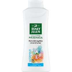 Biały Jeleń Hipoalergiczny płyn do kąpieli witaminy AEF 750 ml