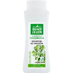 Biały Jeleń Hipoalergiczny szampon do włosów naturalny chlorofil 300 ml