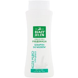 Biały Jeleń Hipoalergiczny szampon do włosów nawilżające kozie mleko 300 ml