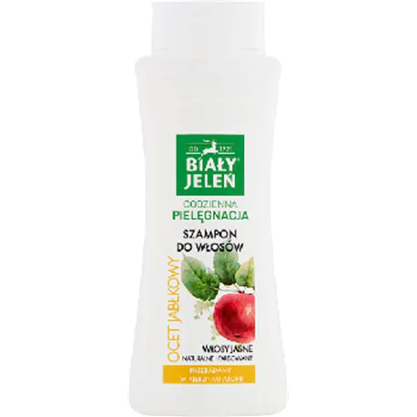Biały Jeleń Hipoalergiczny szampon do włosów ocet jabłkowy 300 ml