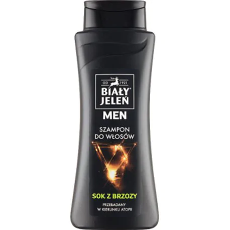 Biały Jeleń szampon do włosów FOR MEN z sokiem z brzozy 300ml