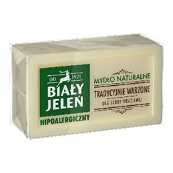 Biały Jeleń szare mydło naturalne 150 g