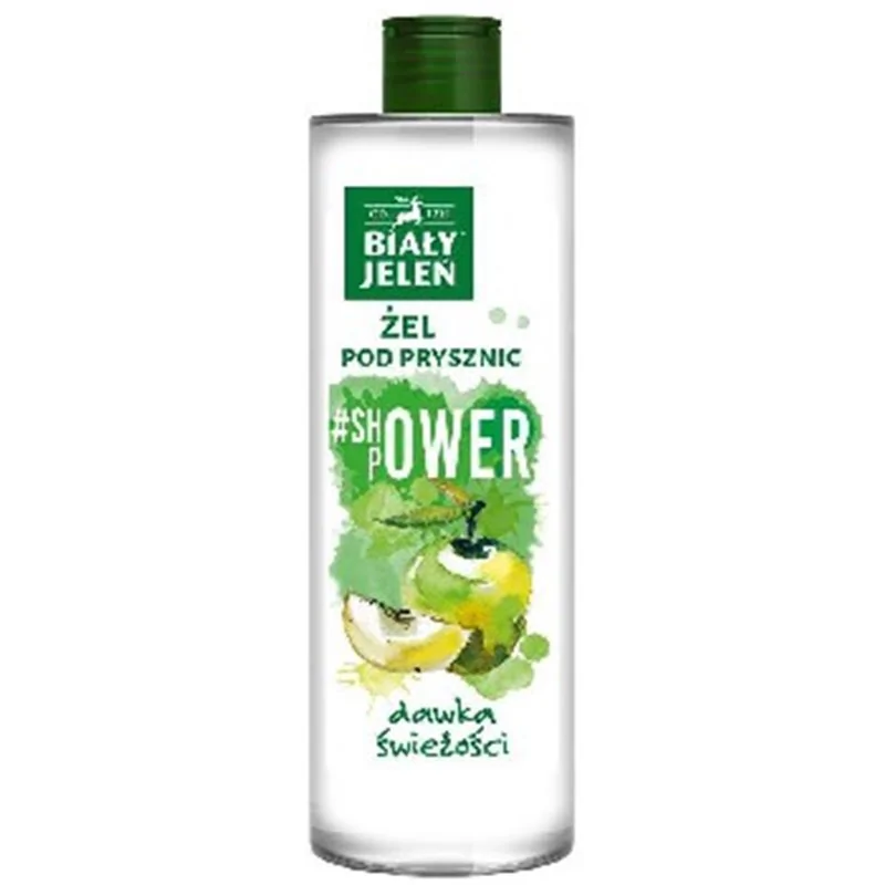 Biały Jeleń Żel pod Prysznic Shower Power Jabłko 400ml