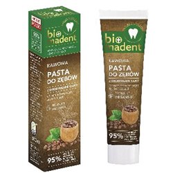 Bio Madent kawowa pasta do zębów z drobinkami kawy 100ml