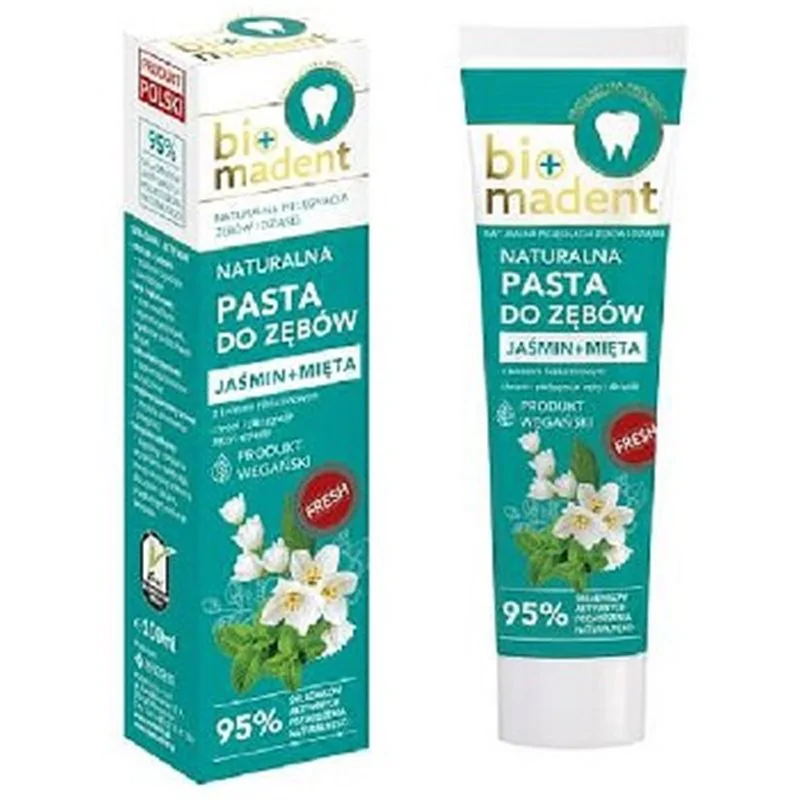 Bio Madent natural pasta do zębów Jaśmin Mięta 100ml