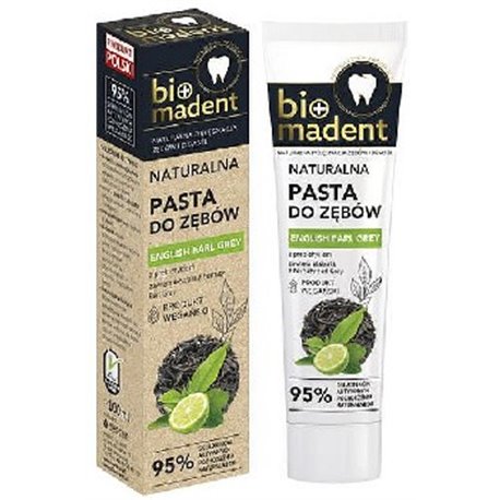 Bio Madent naturalna pasta do zębów English Earl Grey 100ml