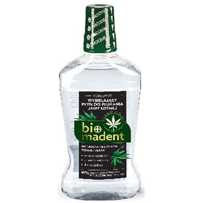 Bio Madent płyn do płukania jamy ustnej wybielający 500ml