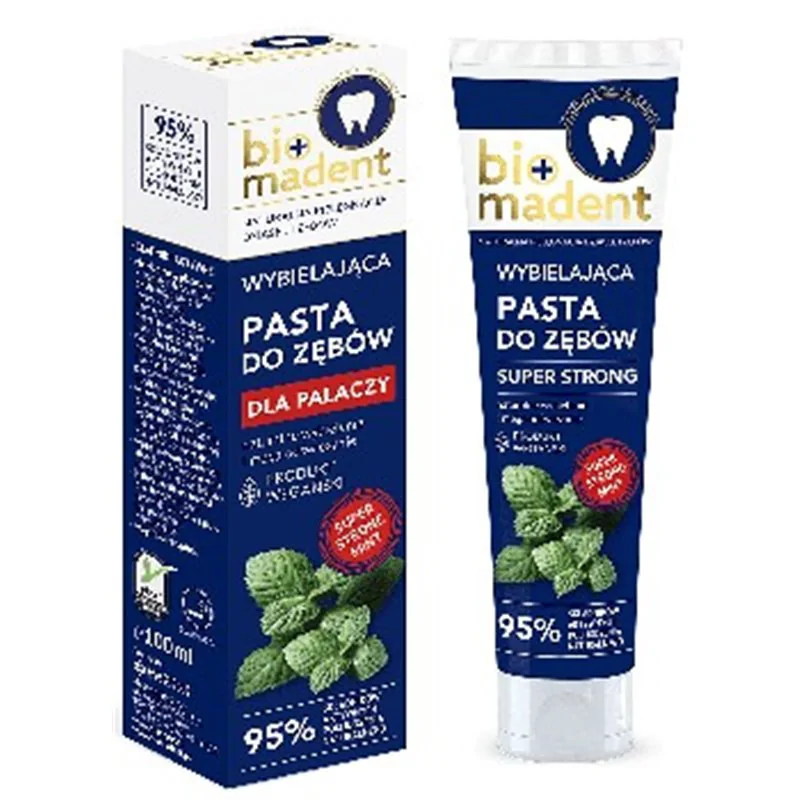 Bio Madent wybielająca pasta do zębów dla palaczy 100ml