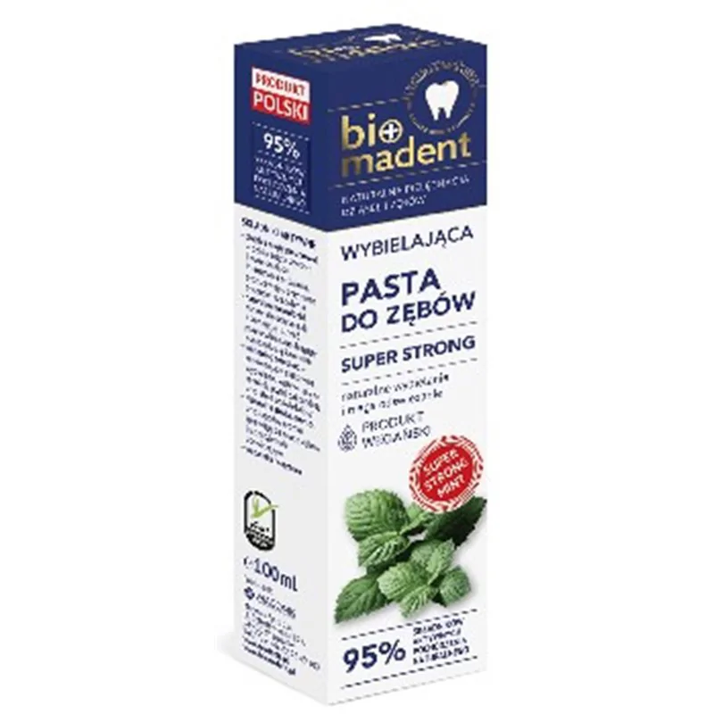 Bio Madent wybielająca pasta do zębów Super Strong 100ml