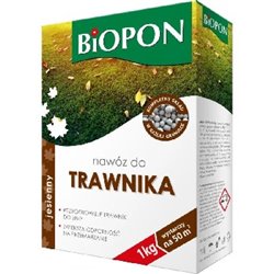Biopon jesienny nawóz do trawnika granulat 3kg