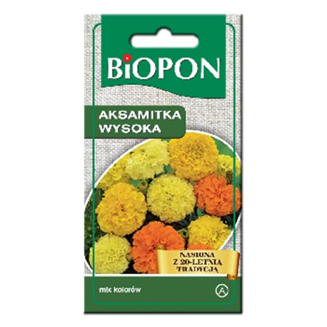 Biopon nasiona aksamitka wysoka mieszanka 1g