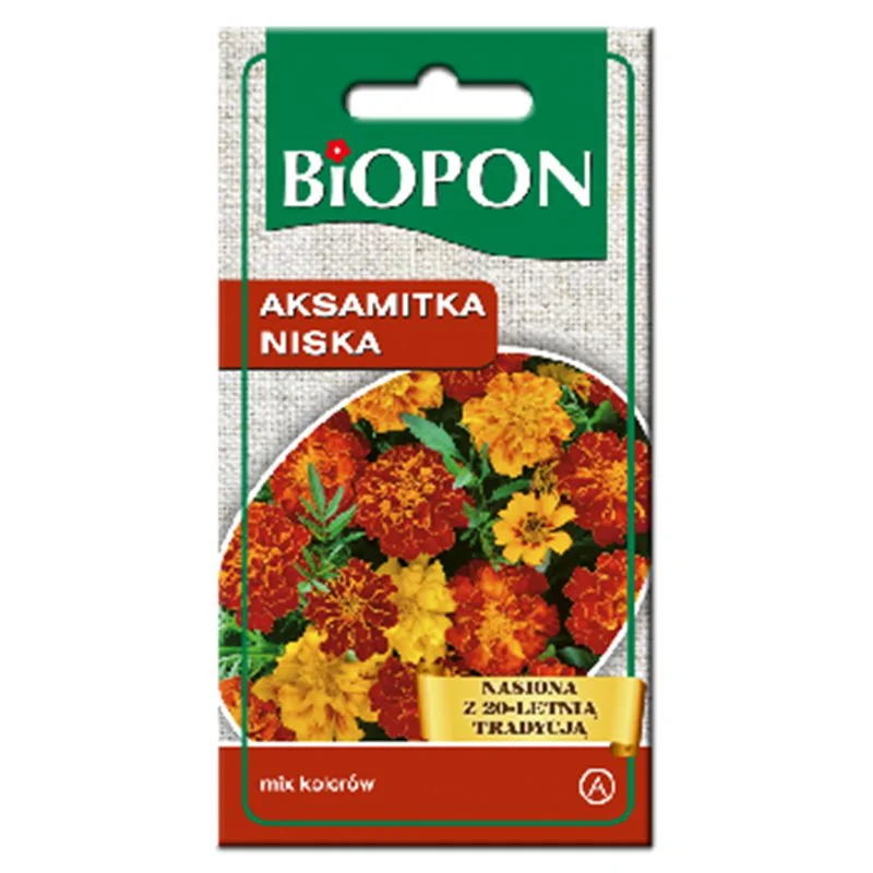 Biopon nasiona aksmitka niska mieszanka 1g