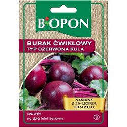 Biopon nasiona burak ćwikłowy czerwona kula 2- tor 15g