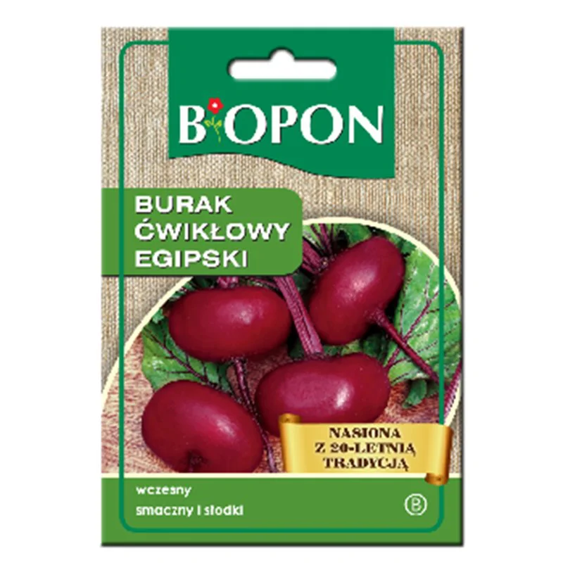 Biopon nasiona burak ćwikłowy egipski 15g