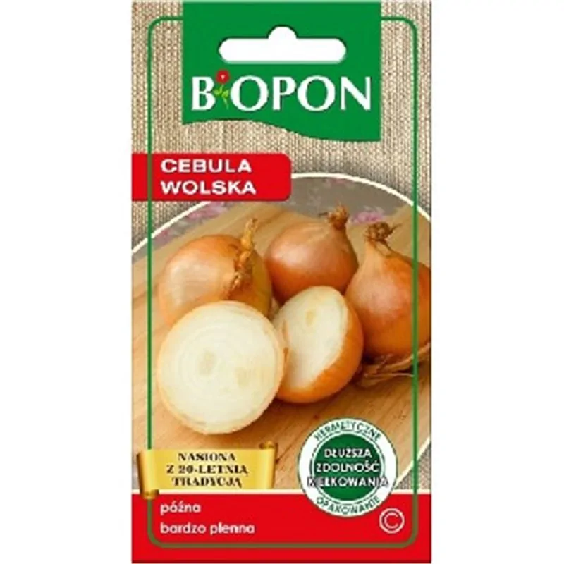 Biopon nasiona cebula wolska tor 3g