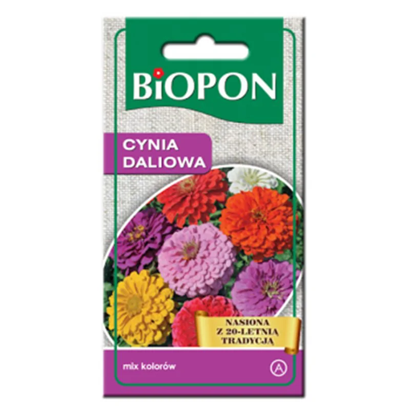 Biopon nasiona cynia wytworna daliowa mieszanka 1g