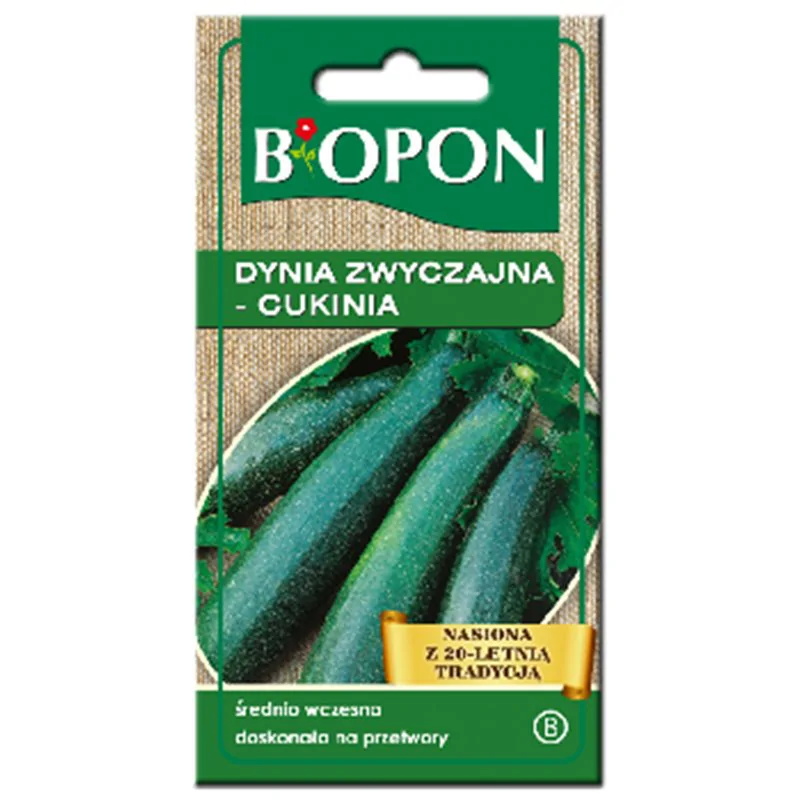 Biopon nasiona dynia zwyczajna, cukinia 2g