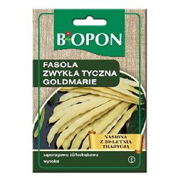 Biopon nasiona fasola zwykła tyczna Goldmarie 10g