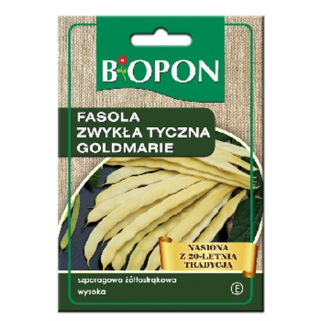 Biopon nasiona fasola zwykła tyczna Goldmarie 10g