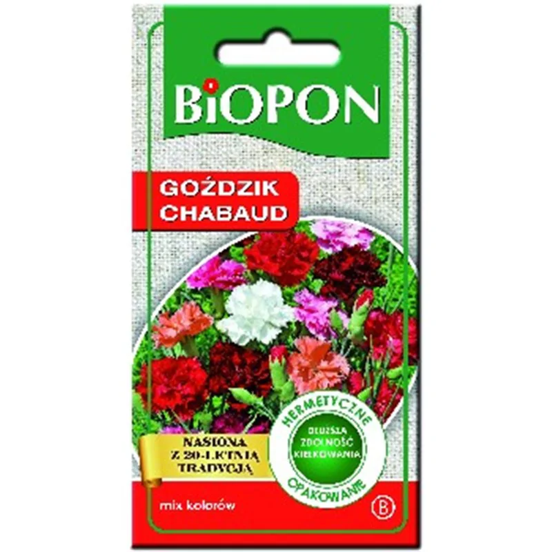 Biopon nasiona gożdzik chabaud mieszanka 0,5g