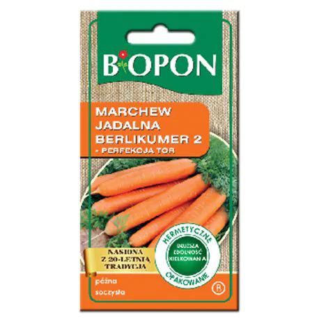 Biopon nasiona marchew jadalna berlikumer 2-perfekcja 4g